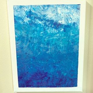 Deep ocean Acrylic painting